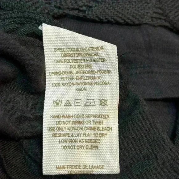 FREE PEOPLE BLACK LACE OVERLAY CUTOUT BACK CROCHET FITTED FORMAL DRESS SIZE SM - Picture 6 of 12